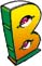 B